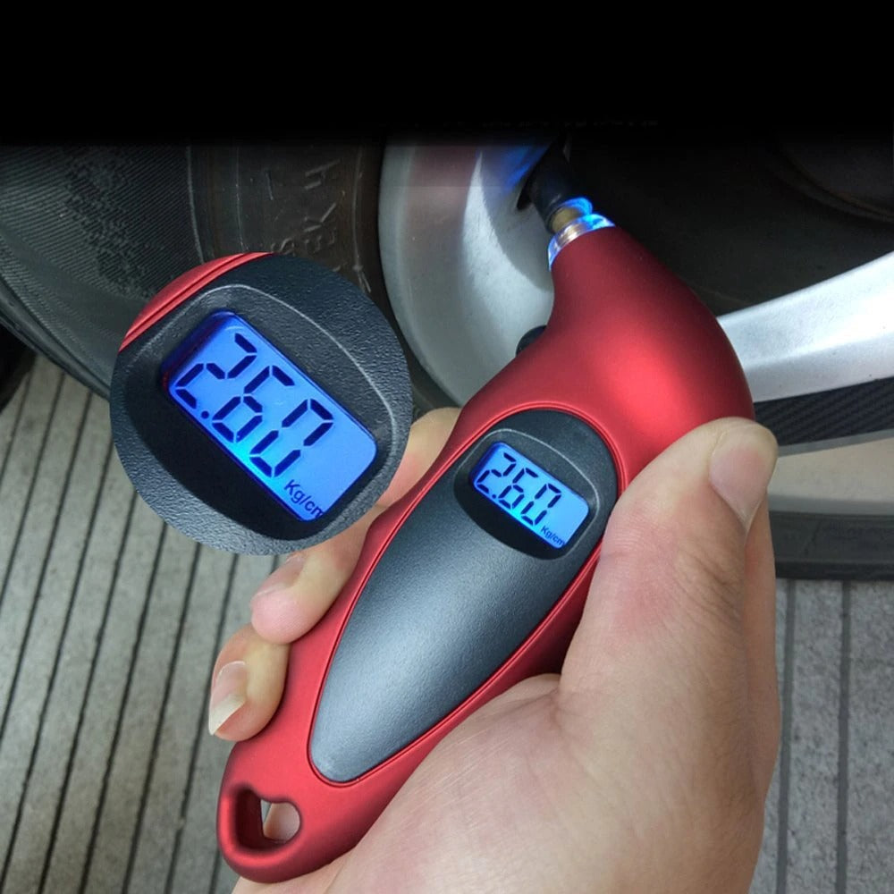 LCD Display Digital Tire Pressure Gauge Switchable PSI BAR KPA LCD Display Digital Tire Pressure Gauge Switchable PSI BAR KPA